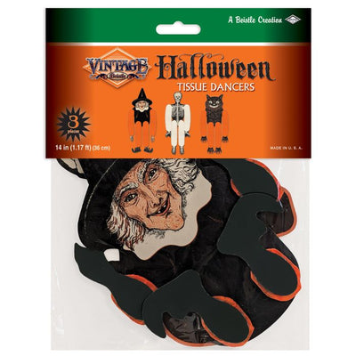 Vintage Halloween Tissue Dancers