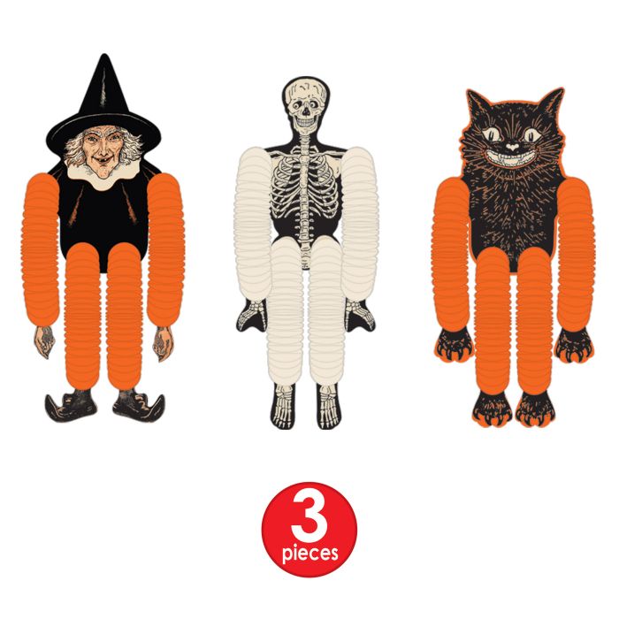 Vintage Halloween Tissue Dancers