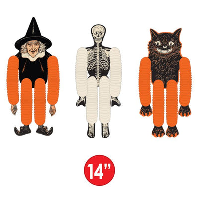Vintage Halloween Tissue Dancers