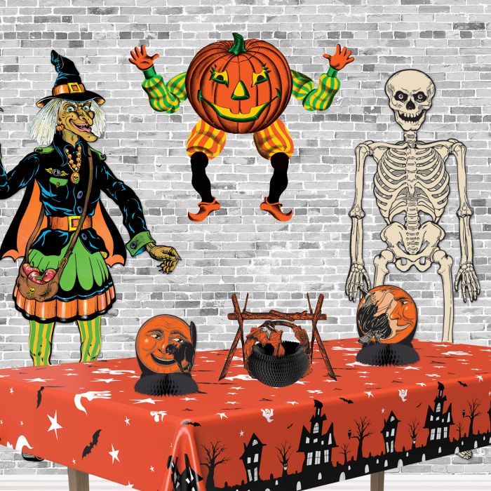 Vintage Halloween Jointed Goblin