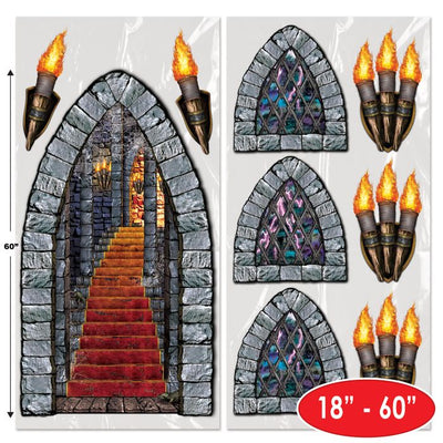 Stairway, Window & Torch Props