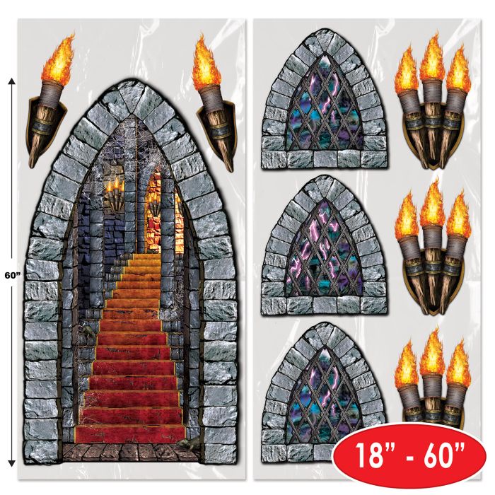 Stairway, Window & Torch Props