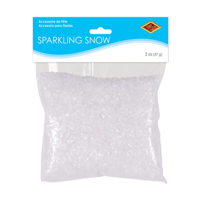 Sparkling Snow Winter Party Decoration 2 oz