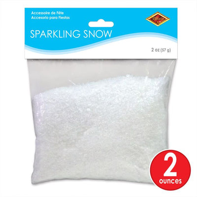 Sparkling Snow Winter Party Decoration 2 oz