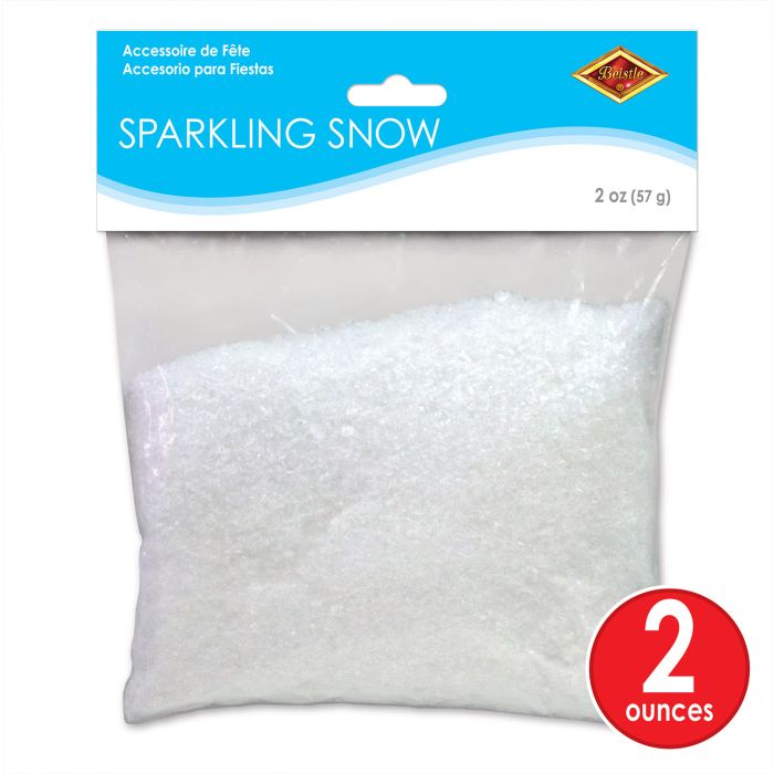 Sparkling Snow Winter Party Decoration 2 oz