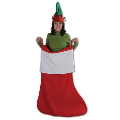 4' 6" Jumbo Stocking Christmas Party Accessory