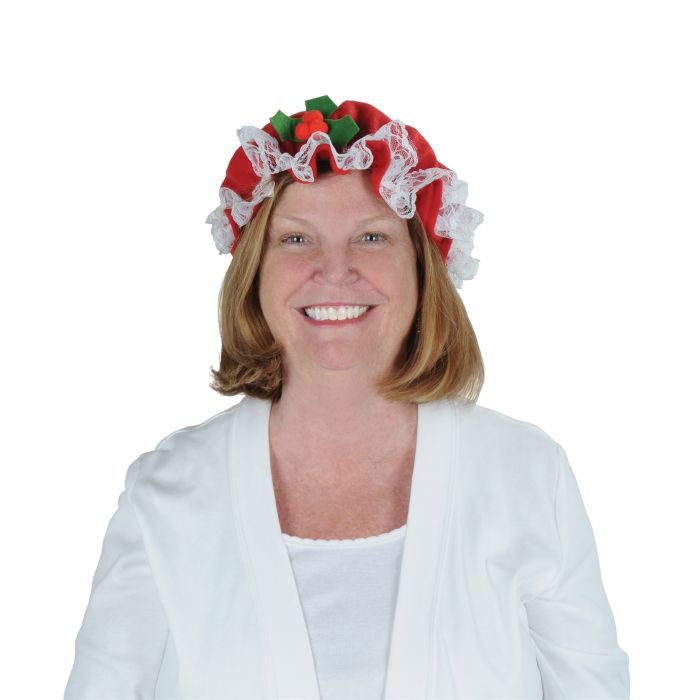Christmas Mrs Claus Hat