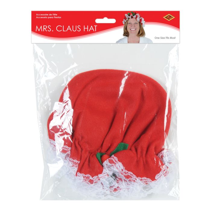 Christmas Mrs Claus Hat