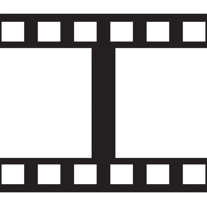 Filmstrip Decorating Material