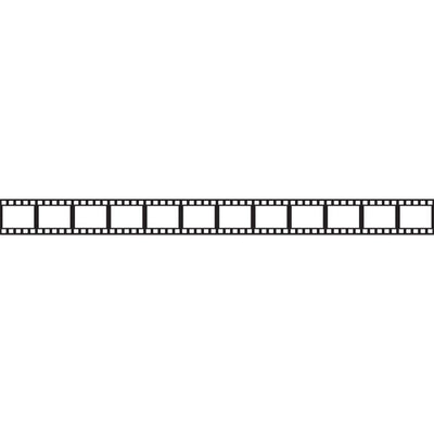 Filmstrip Decorating Material