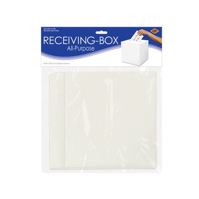 White Card Box Holder All-Purpose "Receiving-Box"