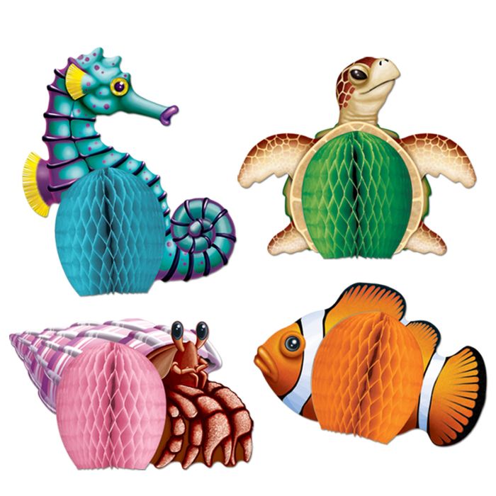 Beistle Sea Creatures Mini Centerpieces