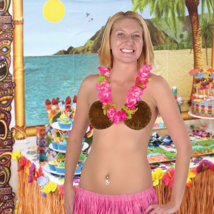 Novelty Coconut Bikini Top