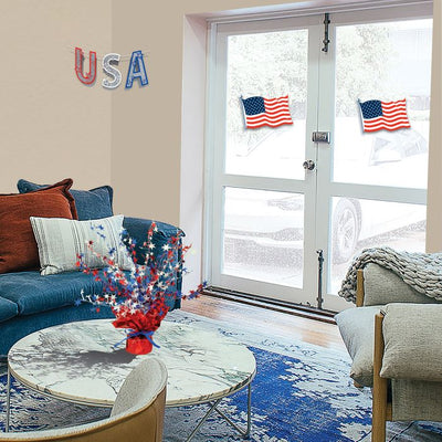 Patriotic Star Gleam ‘N Burst Centerpiece 15”