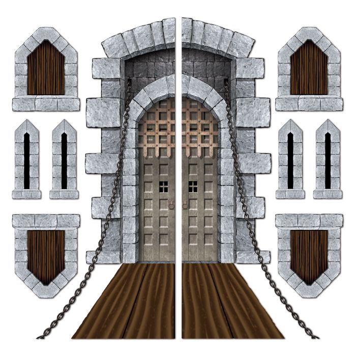 Castle Door & Window Props
