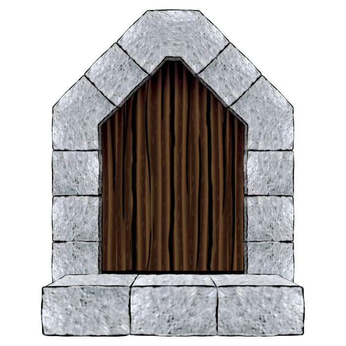 Castle Door & Window Props