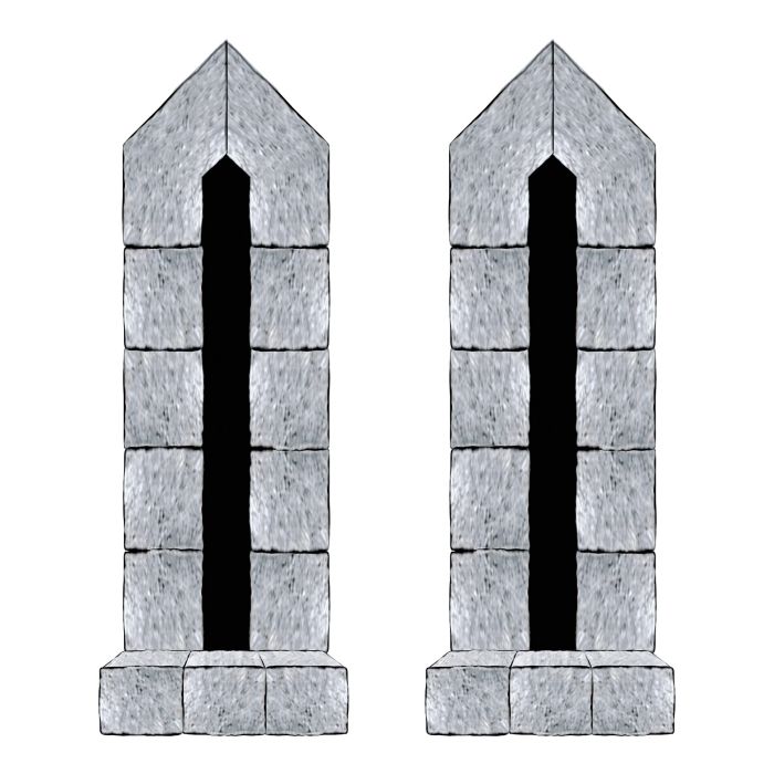 Castle Door & Window Props