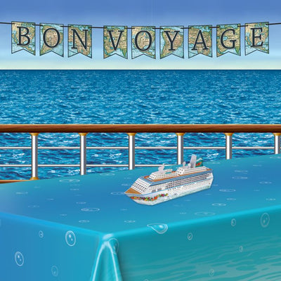 3-D Cruise Ship Centerpiece