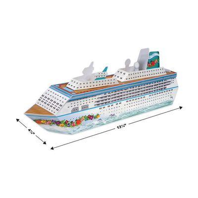 3-D Cruise Ship Centerpiece