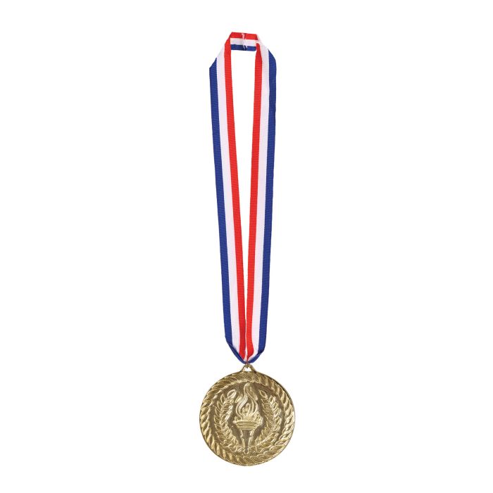 Gold Medal with Ribbon