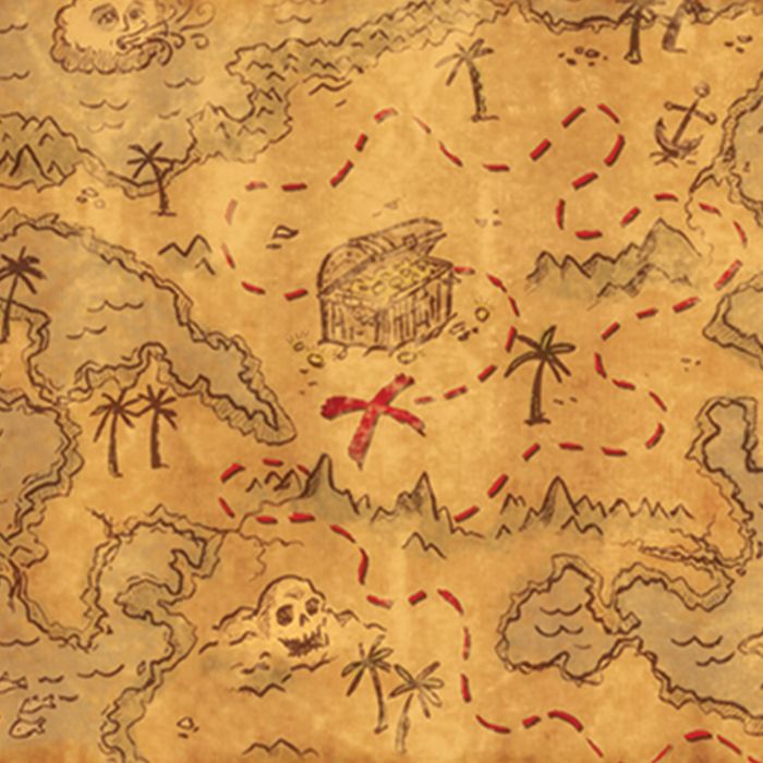 Plastic Treasure Map