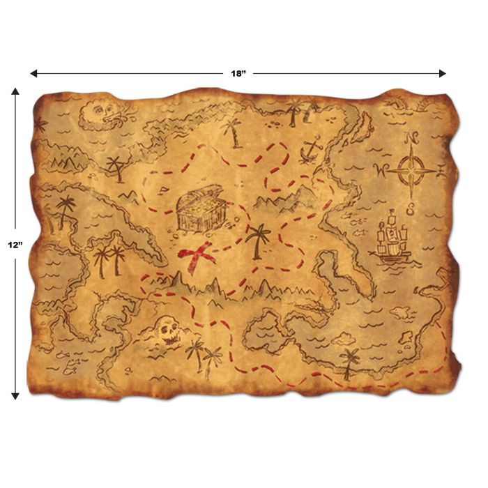 Plastic Treasure Map