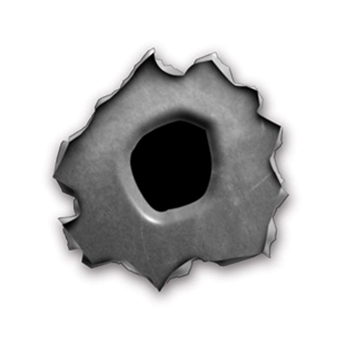 Bullet Holes Peel &