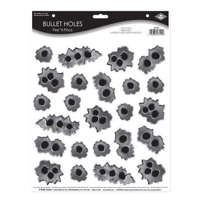 Bullet Holes Peel 'N Place