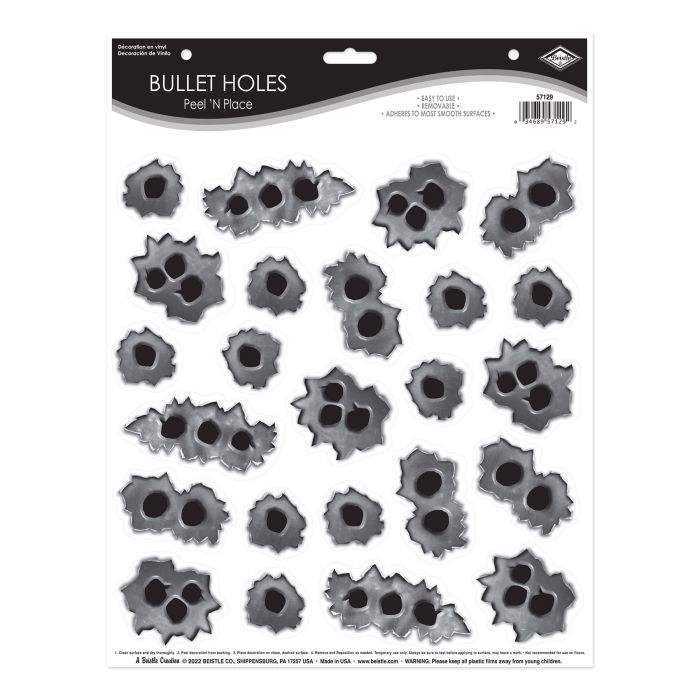 Bullet Holes Peel &
