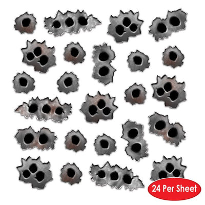 Bullet Holes Peel 'N Place