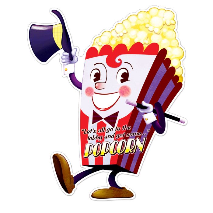 Beistle Movie Night Cutouts