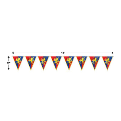 Medieval Pennant Banner