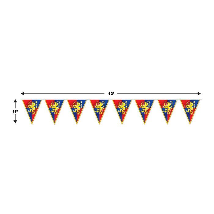 Medieval Pennant Banner