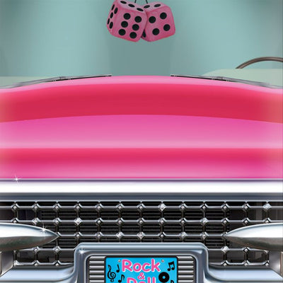 Pink Convertible Photo Prop