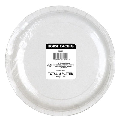 Horse Racing Plates 9"