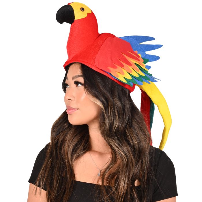 Plush Parrot Hat