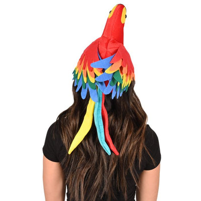 Plush Parrot Hat