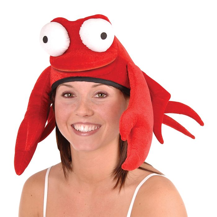 Plush Crab Hat