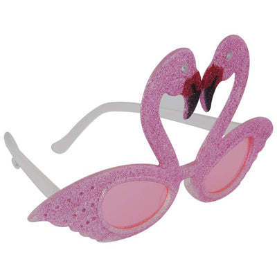 Glittered Flamingo Fanci-Frames