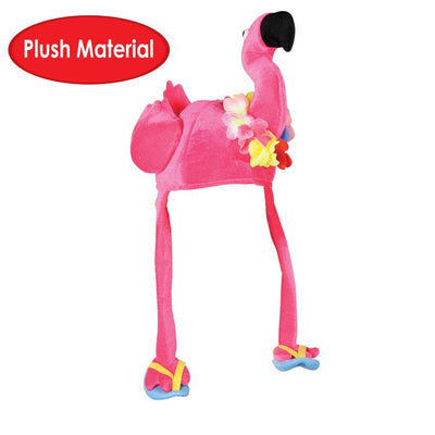 Plush Flamingo Hat
