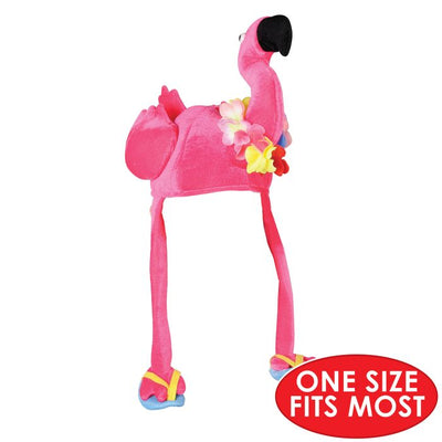 Plush Flamingo Hat