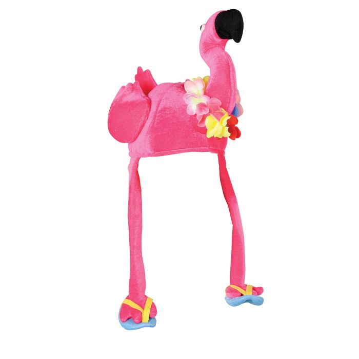 Plush Flamingo Hat