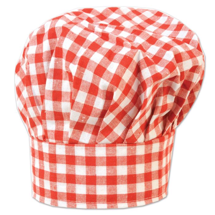 Gingham Fabric Chef&