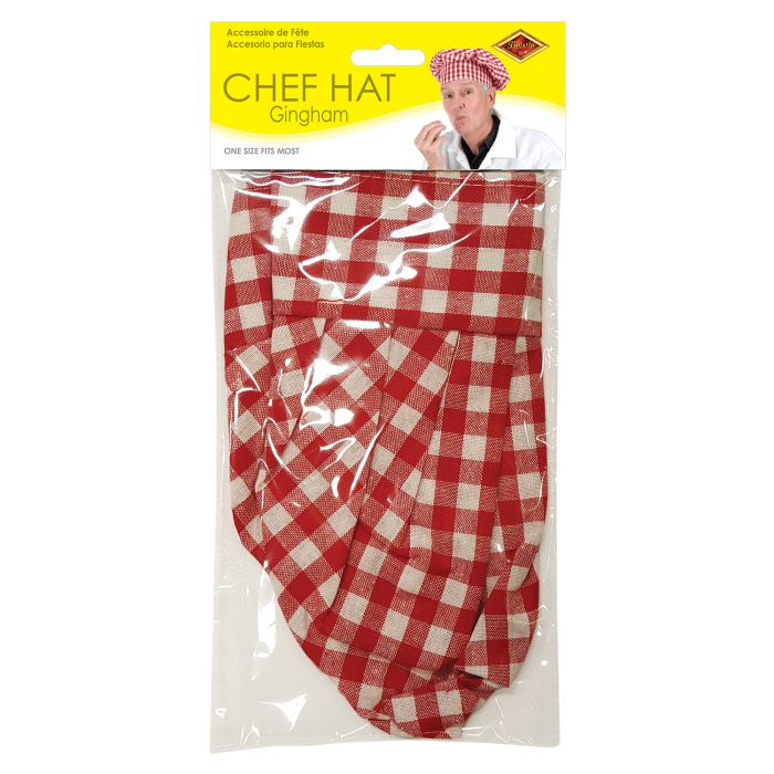 Gingham Fabric Chef&