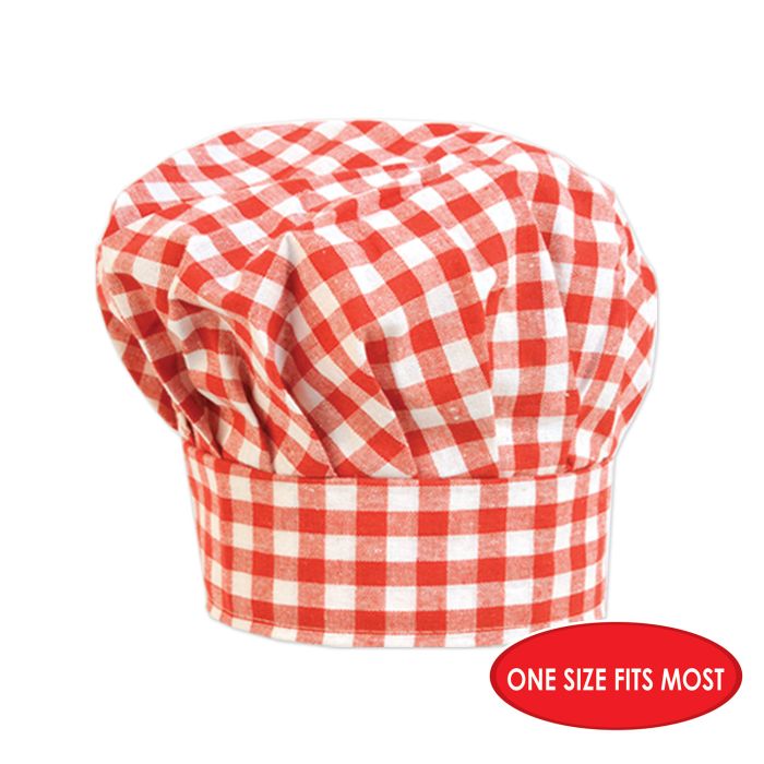 Gingham Fabric Chef&