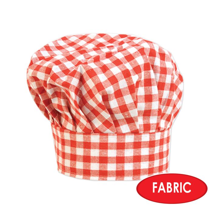 Gingham Fabric Chef&
