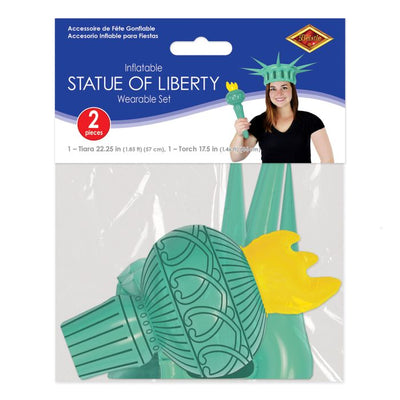 Inflatable Statue Of Liberty Wearable Set
