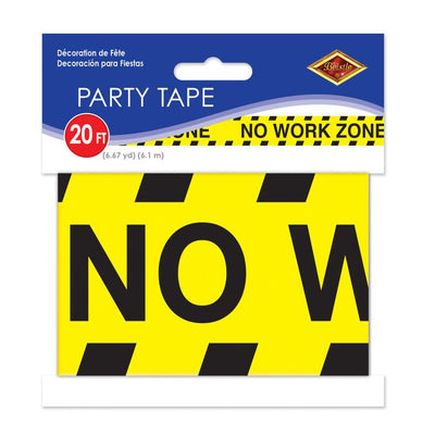 No Work Zone Party Tape