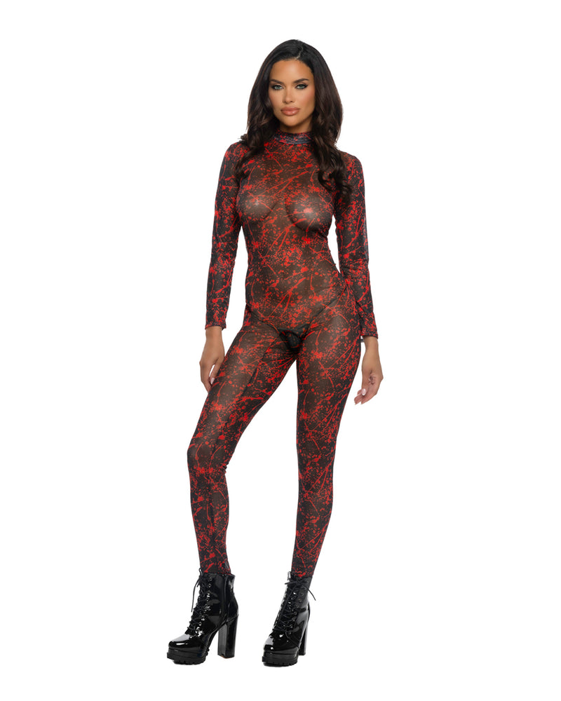 1pc Bloody Babe Catsuit Costume