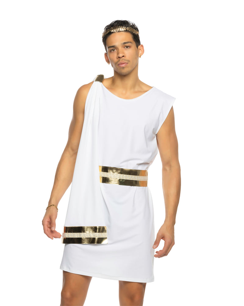 2pc Gilded Greek God Costume
